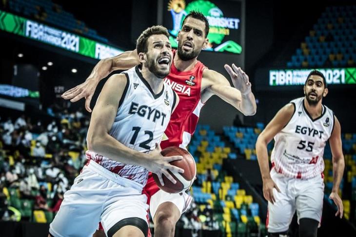 مصر وتونس كرة سلة